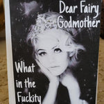 DEAR FAIRY GODMOTHER WHAT THE ?  BLANK CARD