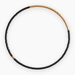 NORAH BEADED BANGLE BLACK