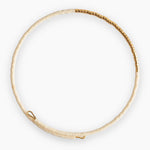 NORAH BEADED BANGLE IVORY