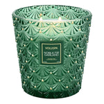 NOBLE FIR GARLAND 3 WICK HEARTH CANDLE