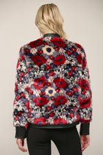 LONDON FAUX FUR LEATHER JACKET