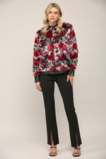 LONDON FAUX FUR LEATHER JACKET