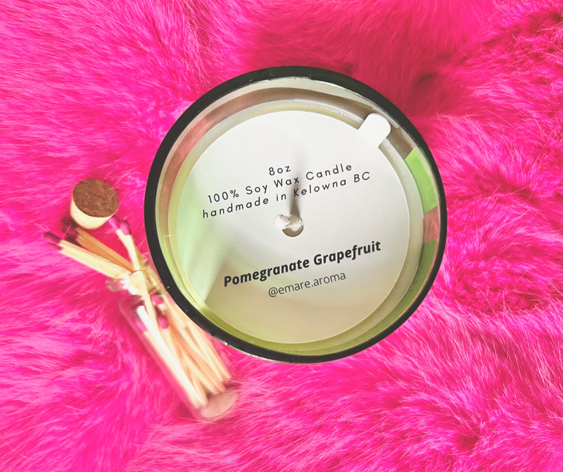 SHOE ADDICT ICON PINK SOY CANDLE