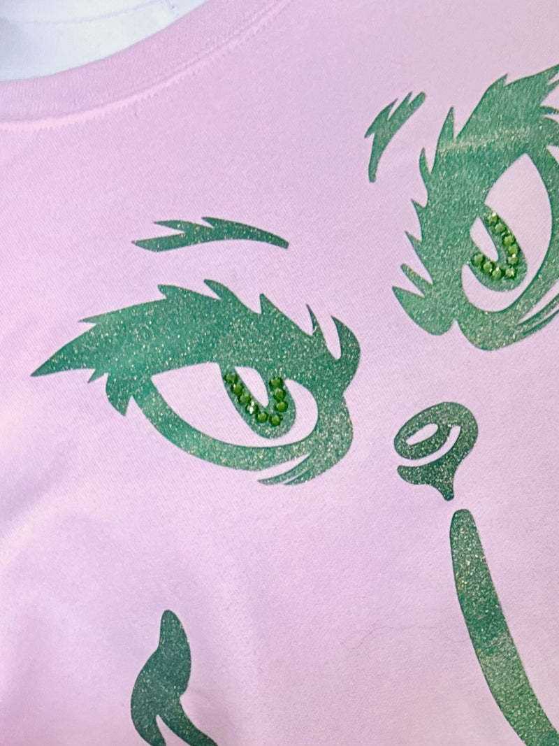 PINK GRINCH PULLOVER