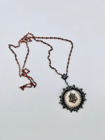 GRANDE SACRED HEART CHARM GUNMETAL