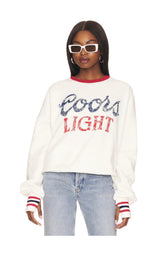 COORS LIGHT JUMPER WHITE/RED/BLUE