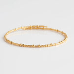 CONFETTI GOLD BEADED BANGLE