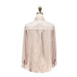BLUSH DIAMOND BUTTON UP