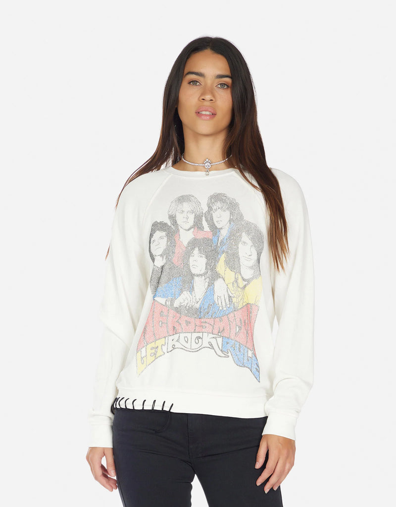 ANELA VINTAGE PULLOVER AEROSMITH