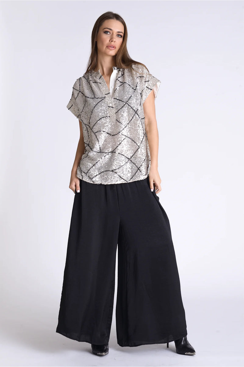 VIKY SEQUIN TOP