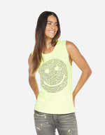 KEL HAPPY THOUGHTS HAPPY FACE TANK