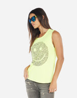 KEL HAPPY THOUGHTS HAPPY FACE TANK