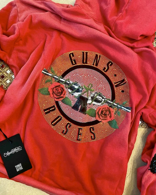 HARMONY GNR RED HOODIE