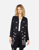 ISLA BUTTERFLY SKULL BURST CARDIGAN