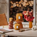 BALTIC AMBER LUXE GLASS JAR CANDLE