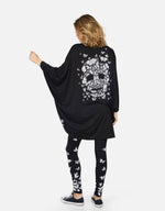 ISLA BUTTERFLY SKULL BURST CARDIGAN
