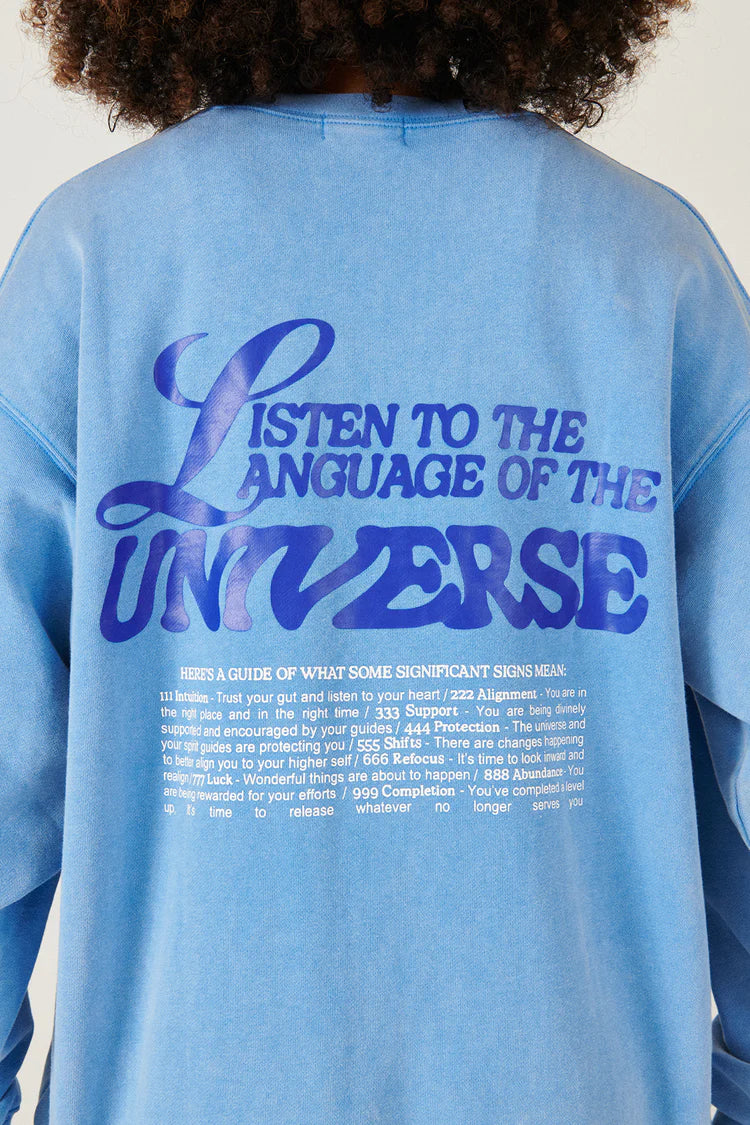 ANGEL LANGUAGE PULLOVER