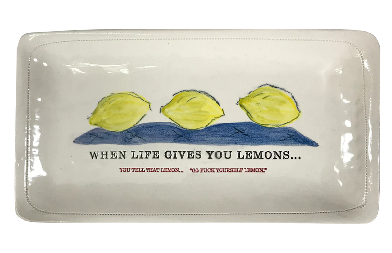 LEMONS PLATTER