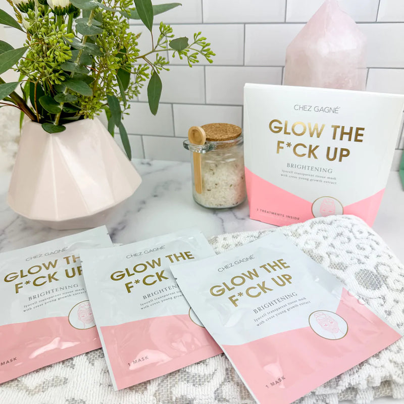 GLOW THE F*CK UP FACIAL SHEET MASKS