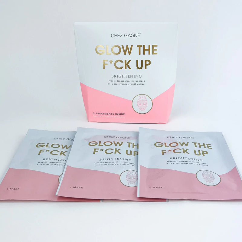GLOW THE F*CK UP FACIAL SHEET MASKS