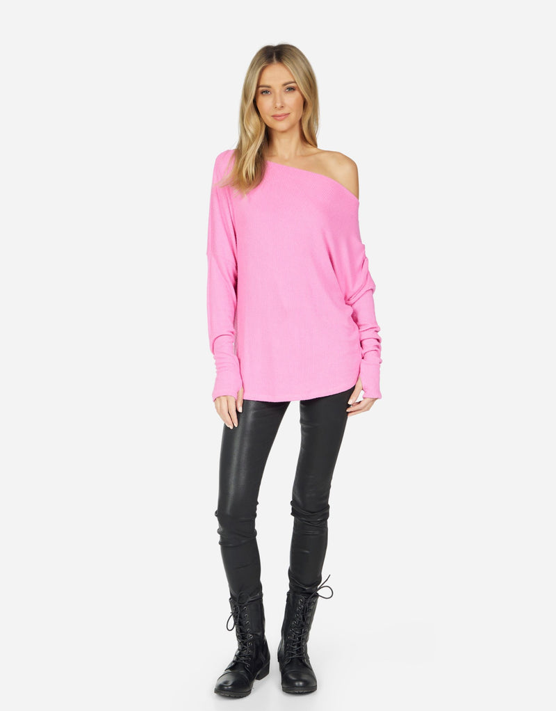 SANTOS PARTY PINK DROP SHOULDER