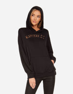 JOHANES KINDNESS CUTOUT HOODIE
