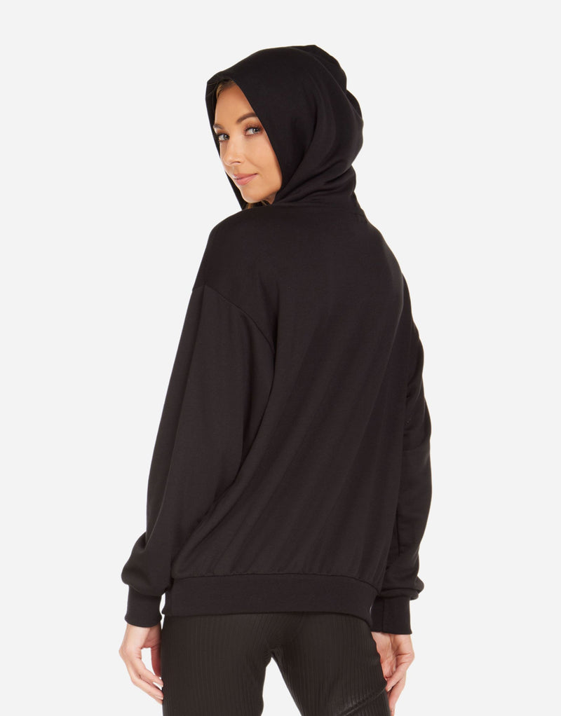 JOHANES KINDNESS CUTOUT HOODIE