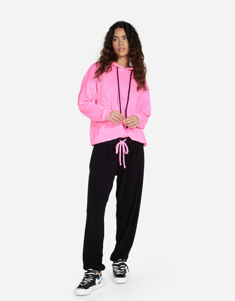 ALASTOR HOODIE NEON PINK