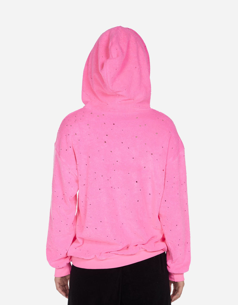 ALASTOR HOODIE NEON PINK