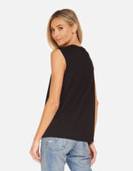 WARBY BEADED NECK TANK