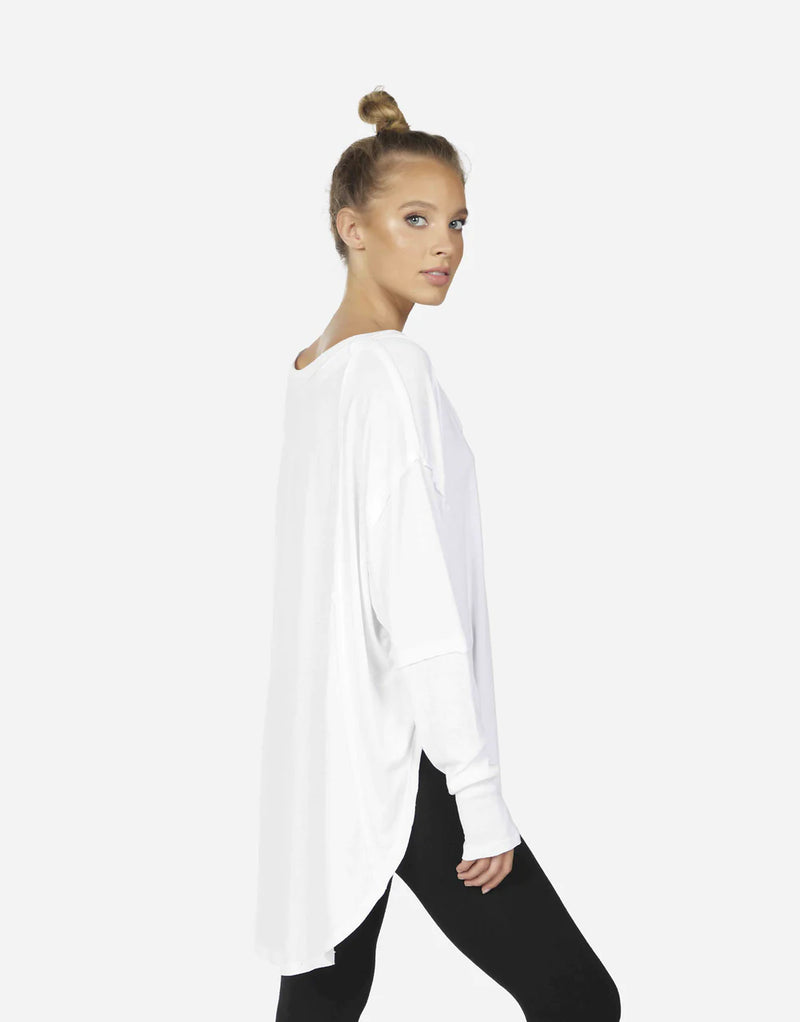 SPARTA OVERSIZED TEE WITH EXPOSED HEM