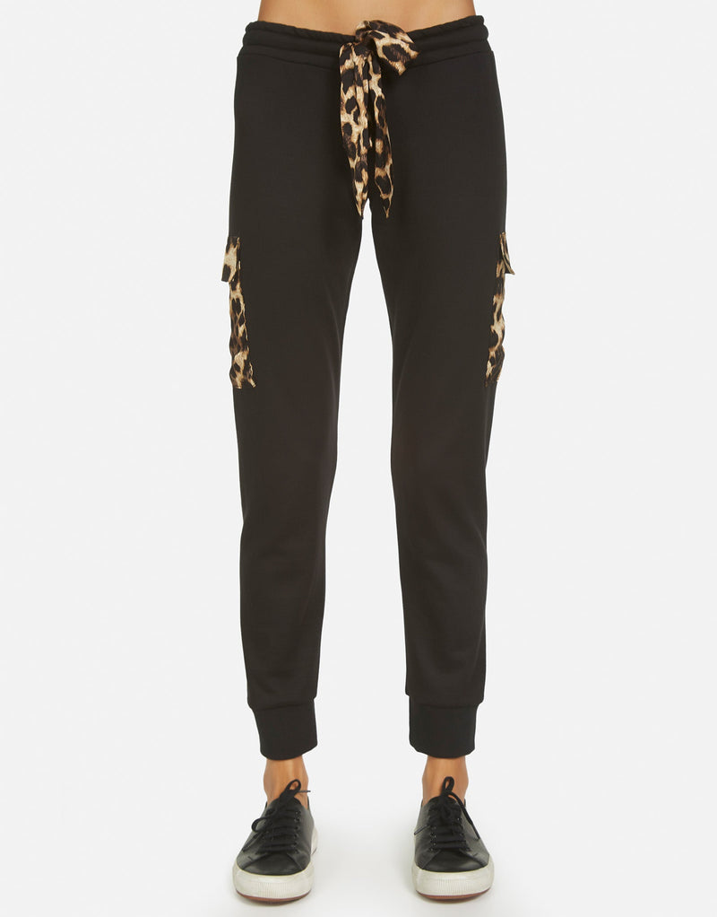 HAMON LEOPARD CARGO PANT