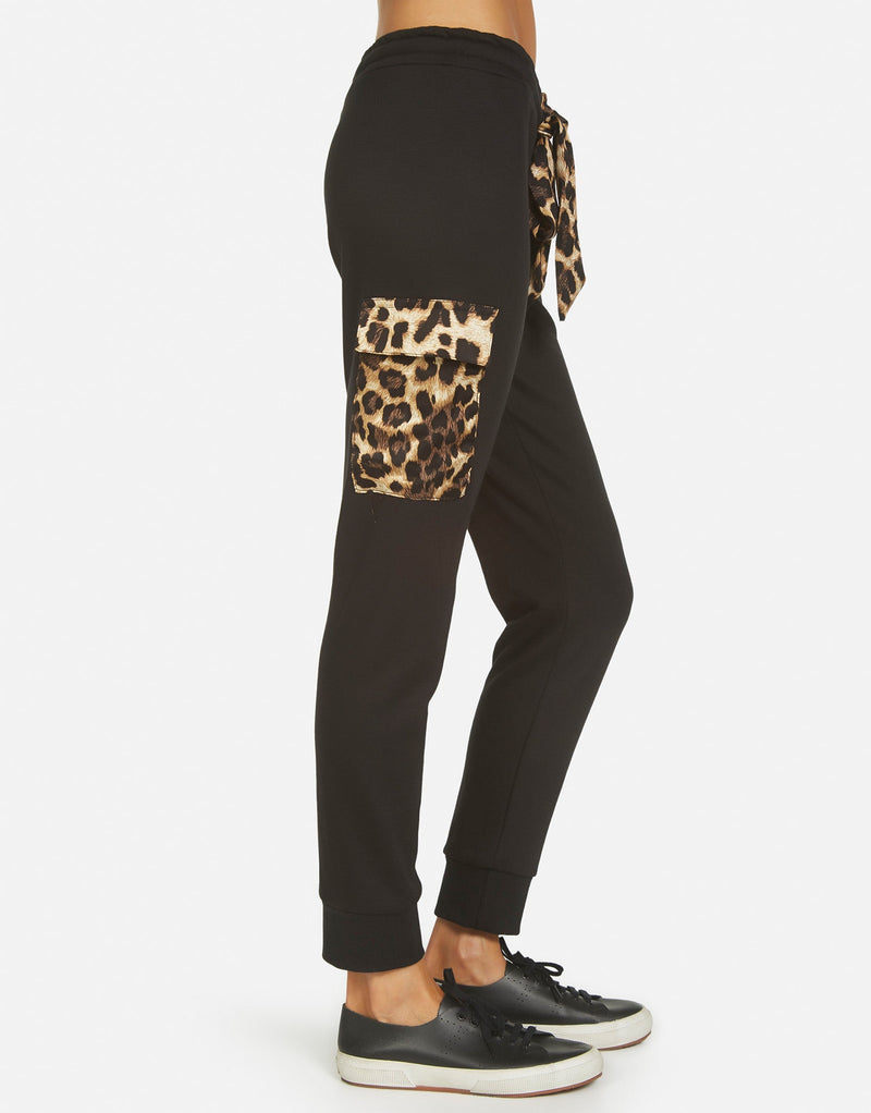 HAMON LEOPARD CARGO PANT