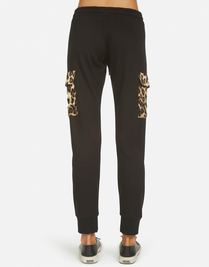 HAMON LEOPARD CARGO PANT