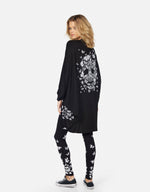 ISLA BUTTERFLY SKULL BURST CARDIGAN