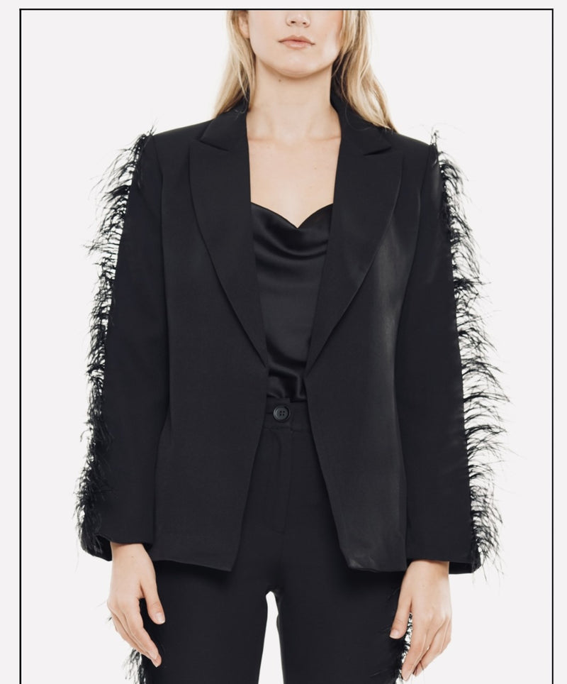 THE GWEN FEATHER BLAZER